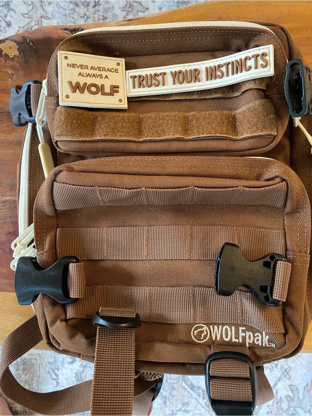9L WOLFpak mini Brown Tactical Rugged Everyday Backpack